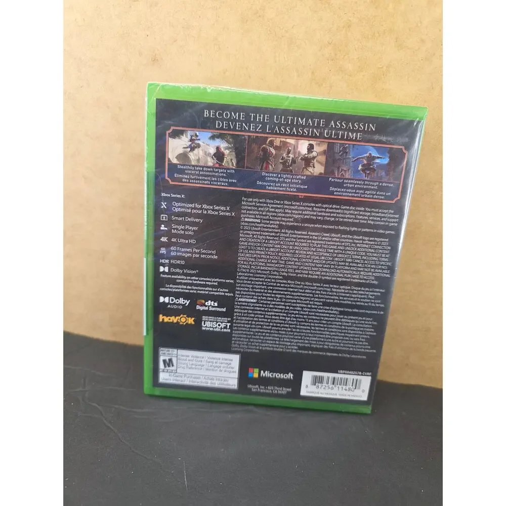 Assassin's Creed Mirage Standard Edition for Xbox Series X and Xbox One